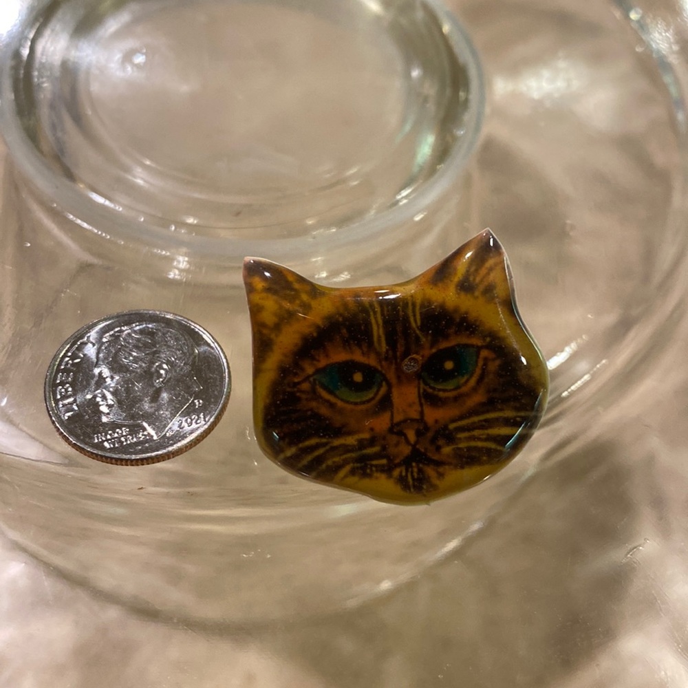 Vintage Kitty Pin